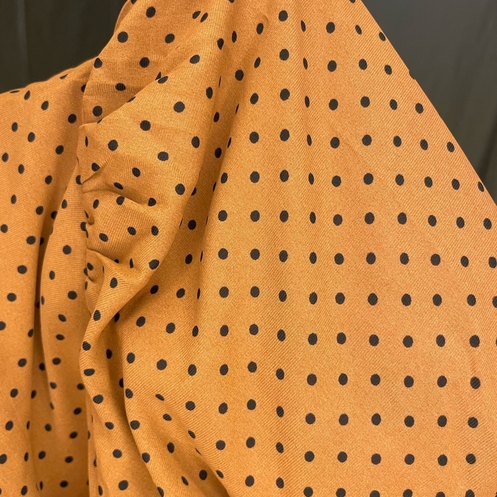 NWOT Blu Pepper Retro Polka Dot Mini Dress with Black Bow - Picture 8 of 11